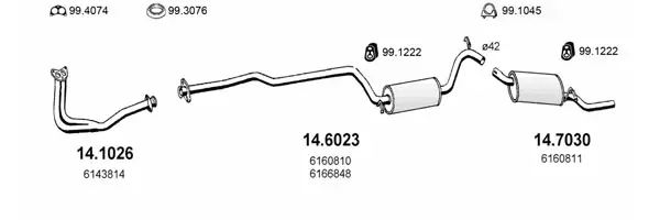 Изпускателна система ASSO                