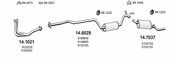 Изпускателна система ASSO                