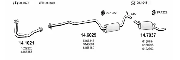 Изпускателна система ASSO                