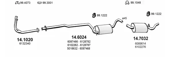 Изпускателна система ASSO                