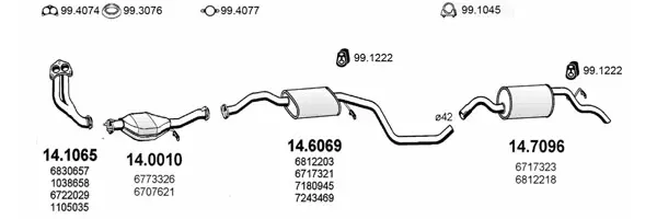 Изпускателна система ASSO                