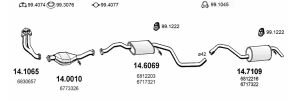Изпускателна система ASSO                