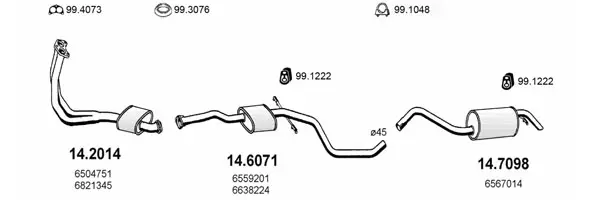 Изпускателна система ASSO                