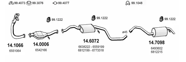 Изпускателна система ASSO                