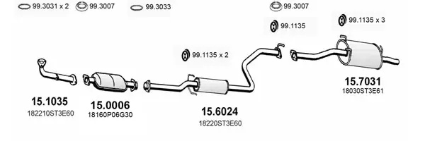 Изпускателна система ASSO                