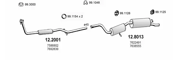 Изпускателна система ASSO                