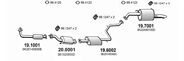 Изпускателна система ASSO                