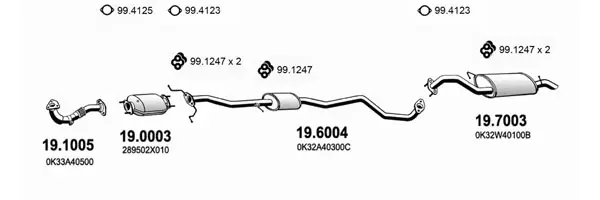 Изпускателна система ASSO                