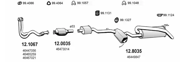Изпускателна система ASSO                