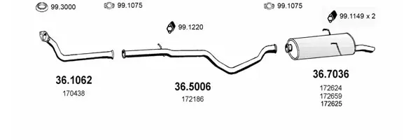 Изпускателна система ASSO                