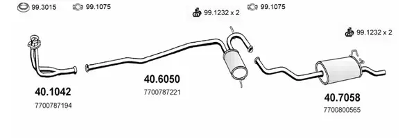 Изпускателна система ASSO                