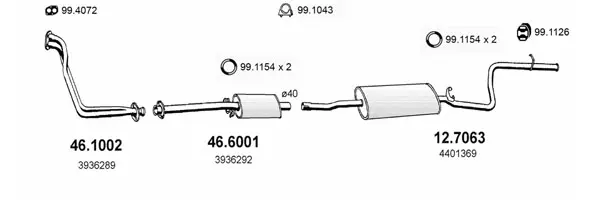 Изпускателна система ASSO                