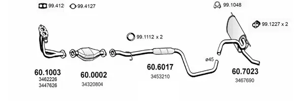 Изпускателна система ASSO                