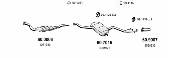 Изпускателна система ASSO                