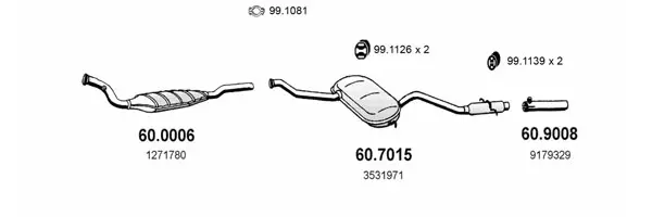 Изпускателна система ASSO                