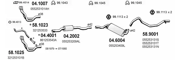 Изпускателна система ASSO                