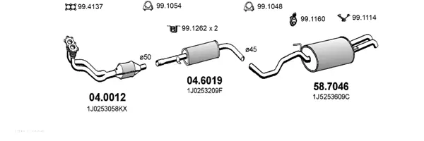 Изпускателна система ASSO                