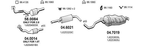 Изпускателна система ASSO                