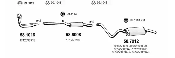 Изпускателна система ASSO                