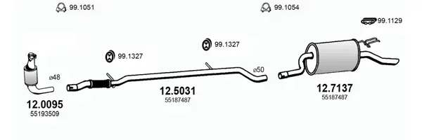 Изпускателна система ASSO                