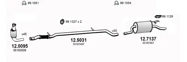 Изпускателна система ASSO                
