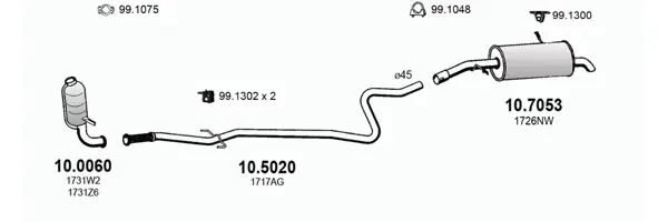 Изпускателна система ASSO                