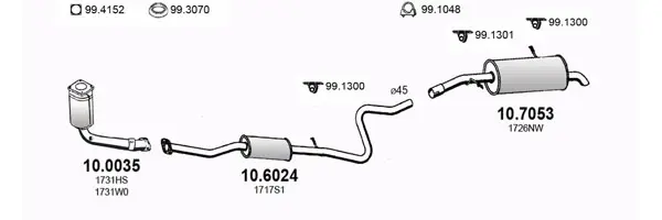 Изпускателна система ASSO                