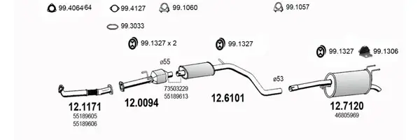 Изпускателна система ASSO                