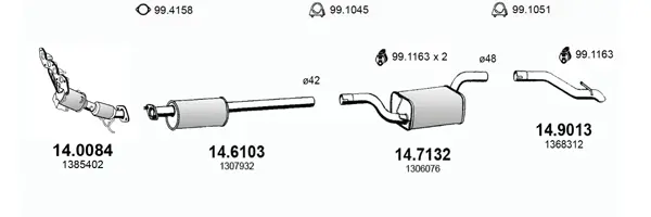 Изпускателна система ASSO                