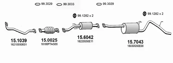 Изпускателна система ASSO                