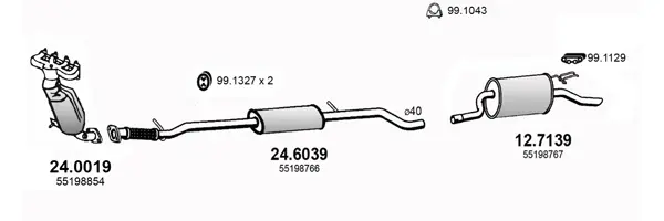 Изпускателна система ASSO                