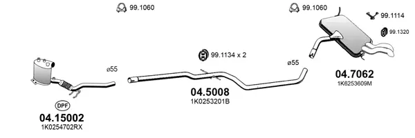 Изпускателна система ASSO                