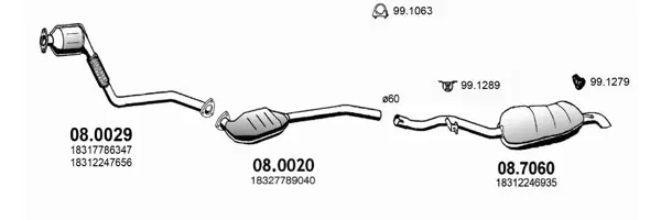 Изпускателна система ASSO                