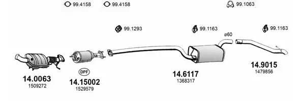 Изпускателна система ASSO                