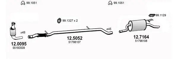 Изпускателна система ASSO                
