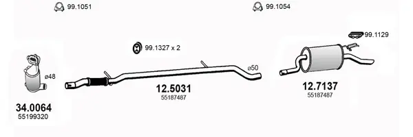 Изпускателна система ASSO                
