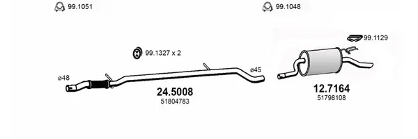 Изпускателна система ASSO                