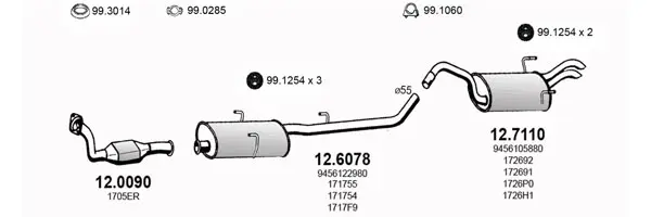Изпускателна система ASSO                