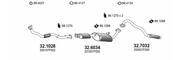 Изпускателна система ASSO                