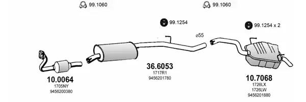 Изпускателна система ASSO                
