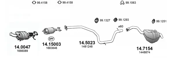 Изпускателна система ASSO                