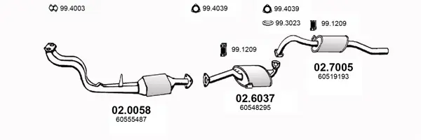 Изпускателна система ASSO                