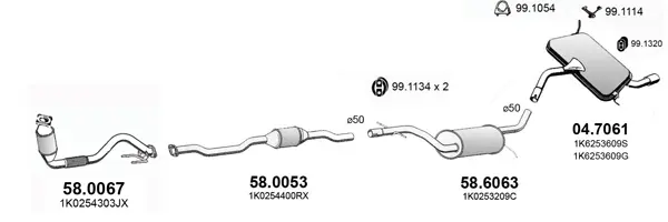 Изпускателна система ASSO                