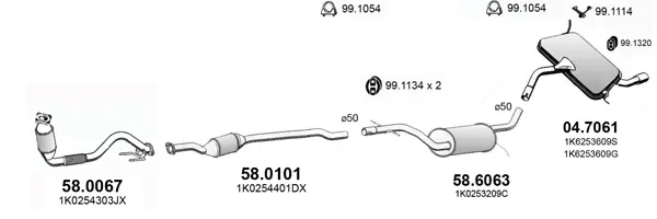 Изпускателна система ASSO                