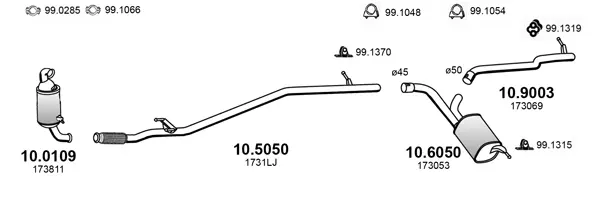 Изпускателна система ASSO                