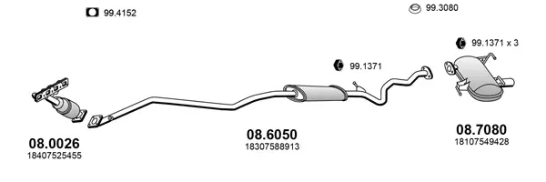 Изпускателна система ASSO                