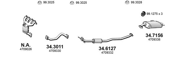 Изпускателна система ASSO                