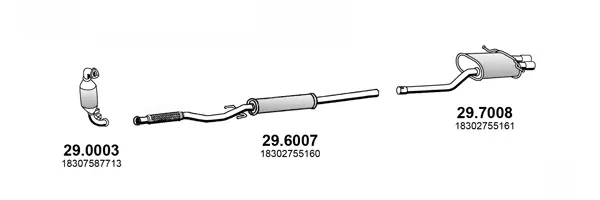 Изпускателна система ASSO                