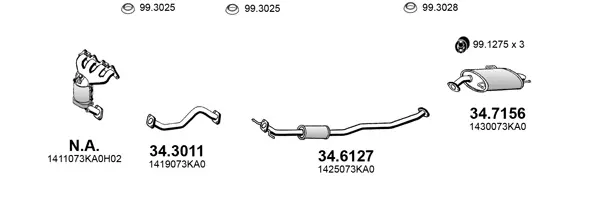 Изпускателна система ASSO                