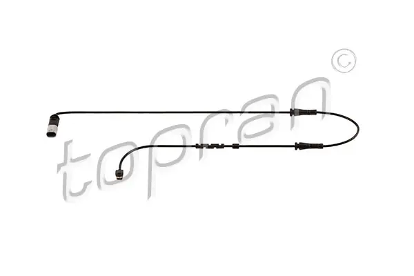 датчик, износване на накладките TOPRAN              